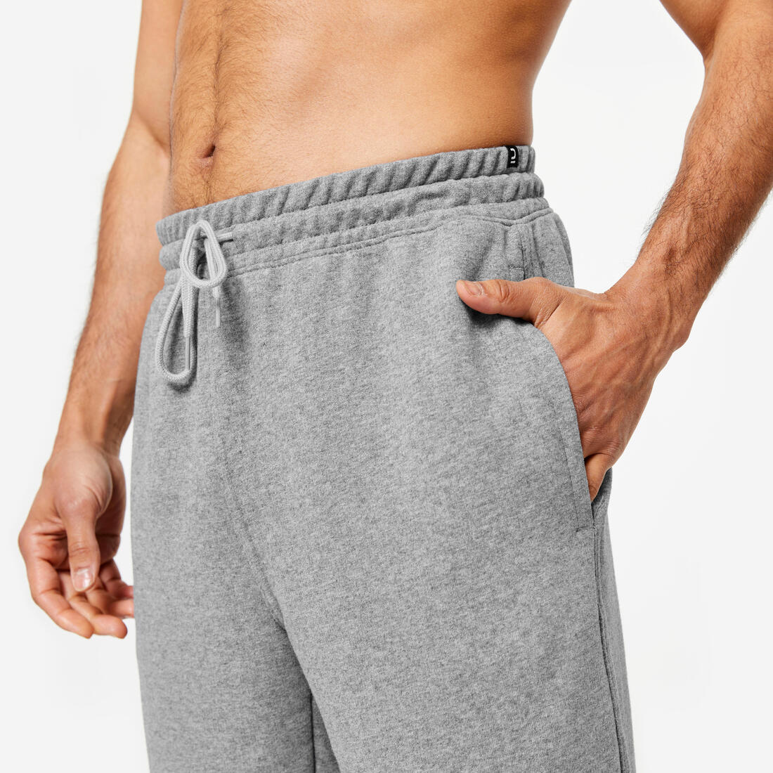 PANTALÓN BUZO FITNESS HOMBRE NEGRO CORTE REGULAR - Image 17