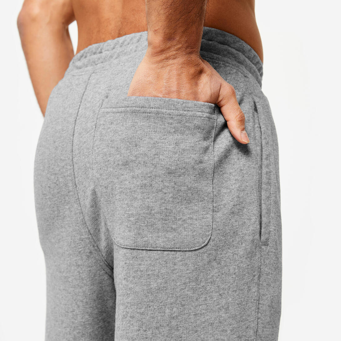 PANTALÓN BUZO FITNESS HOMBRE NEGRO CORTE REGULAR - Image 24