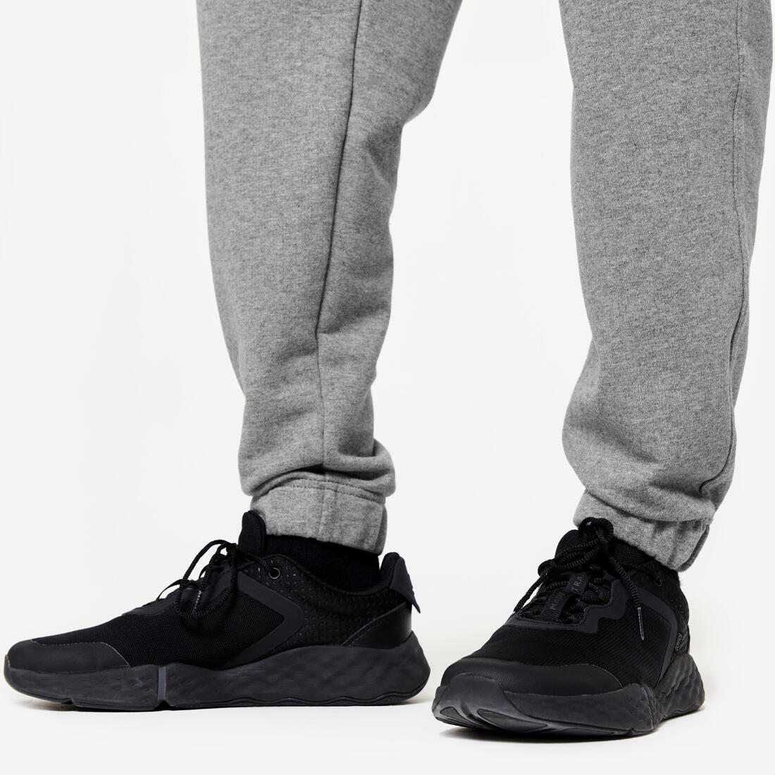 PANTALÓN BUZO FITNESS HOMBRE NEGRO CORTE REGULAR - Image 25