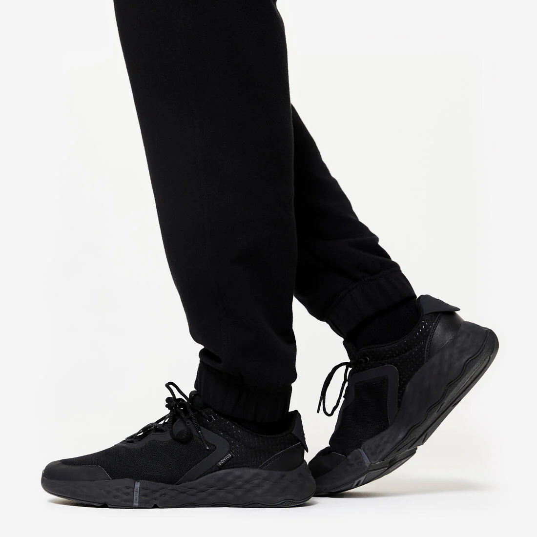 PANTALÓN BUZO FITNESS HOMBRE NEGRO CORTE REGULAR - Image 27