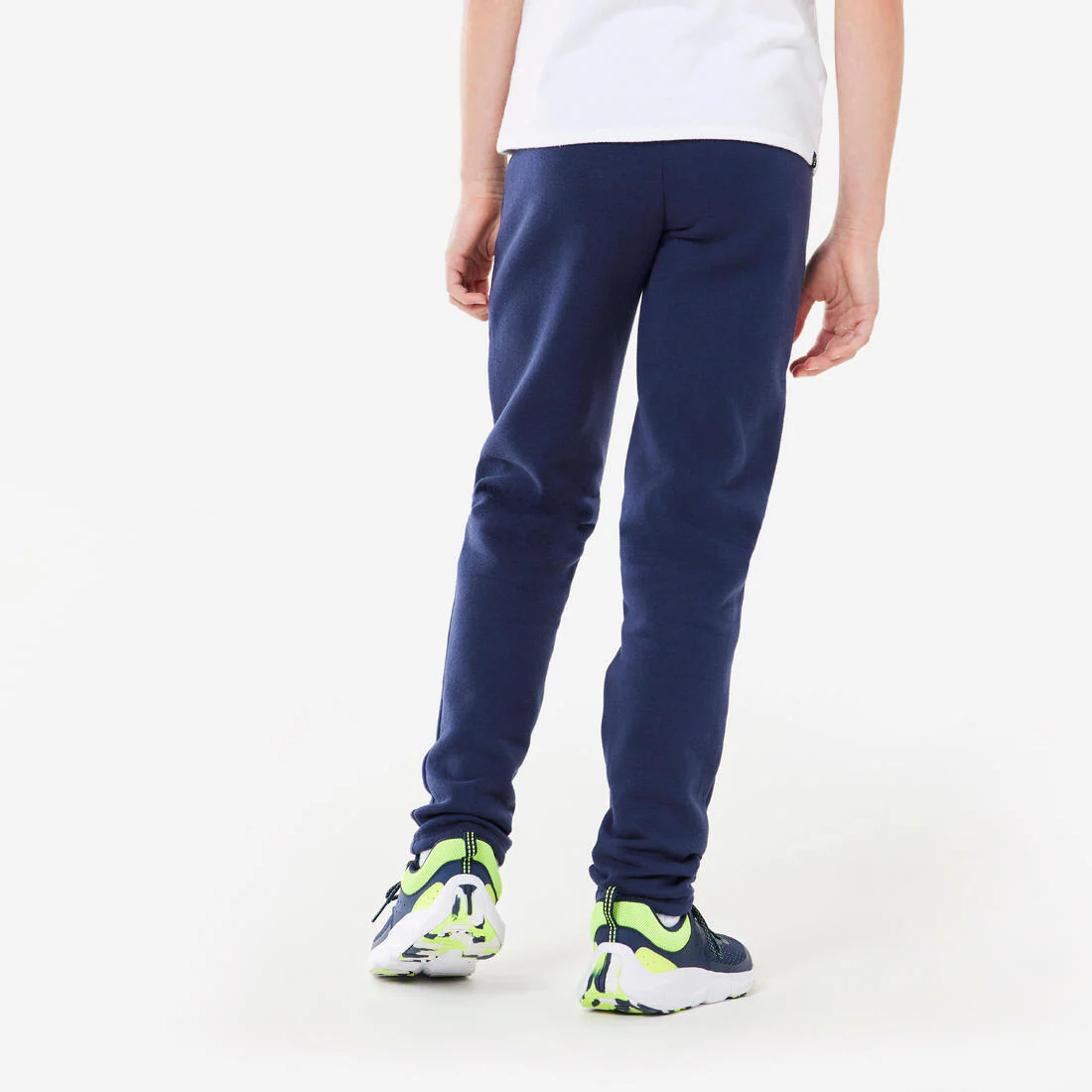 PANTALÓN BUZO NIÑOS AZUL MARINO CÁLIDO ALGODÓN - Image 4