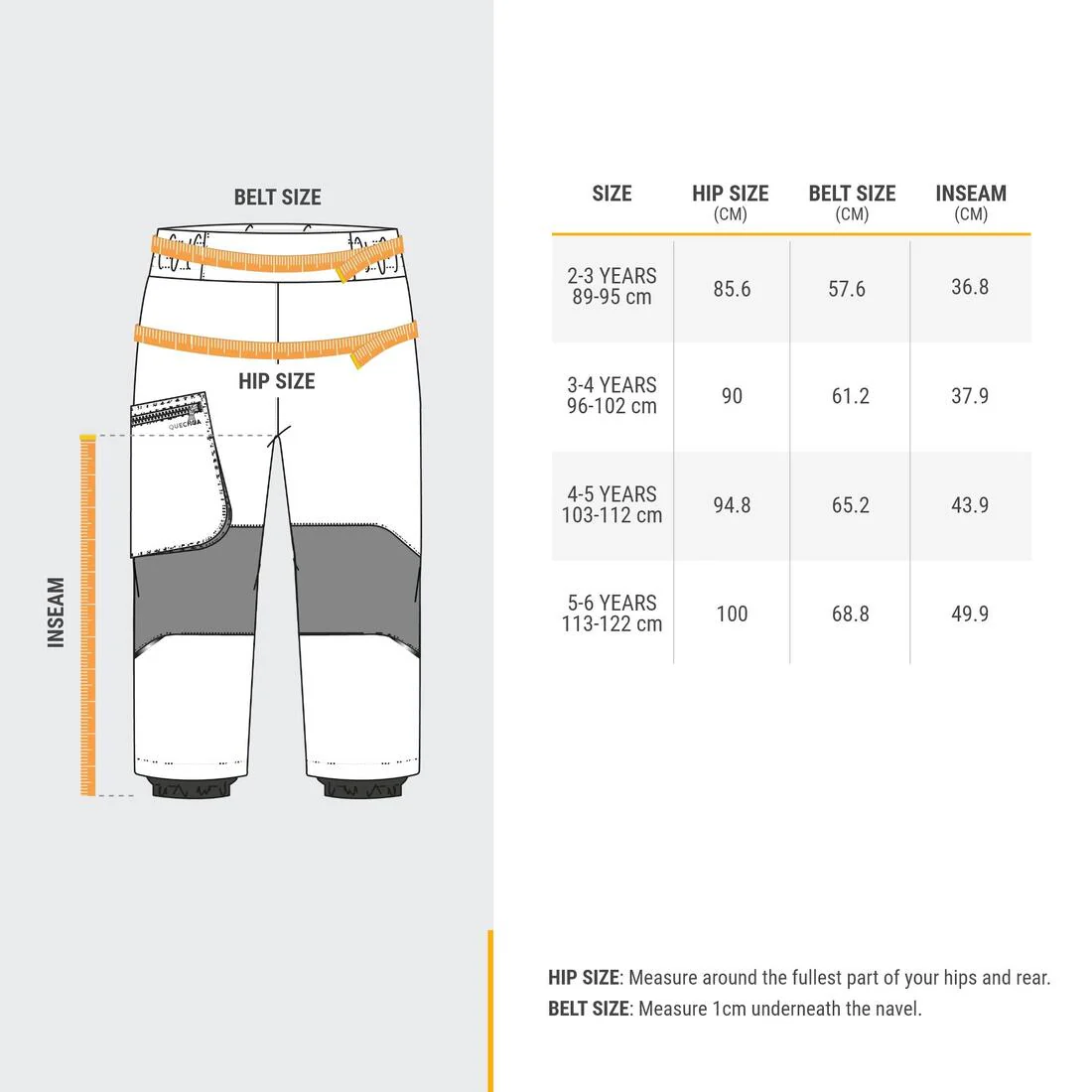 PANTALÓN CÁLIDO IMPERMEABLE DE SENDERISMO NIÑOS SH500 MOUNTAIN - Image 4