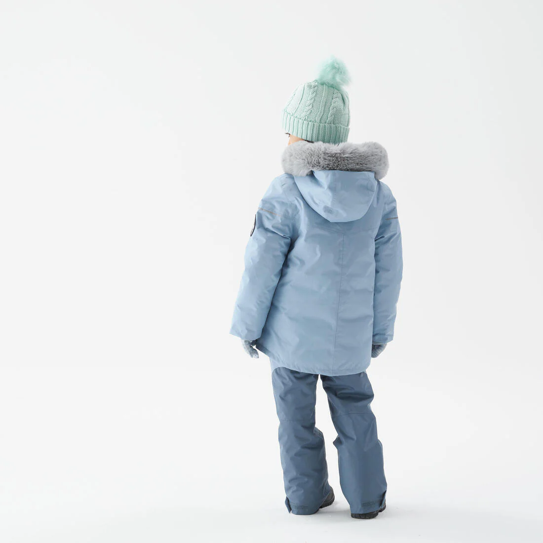 PANTALÓN CÁLIDO IMPERMEABLE DE SENDERISMO NIÑOS SH500 MOUNTAIN - Image 7