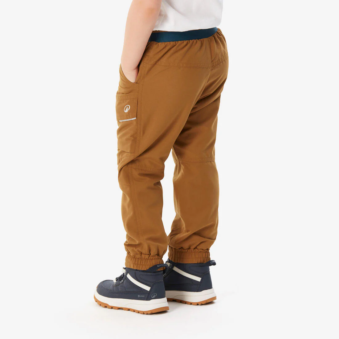 PANTALÓN CÁLIDO PERLANTE DE SENDERISMO NIÑOS SH100 - Image 3