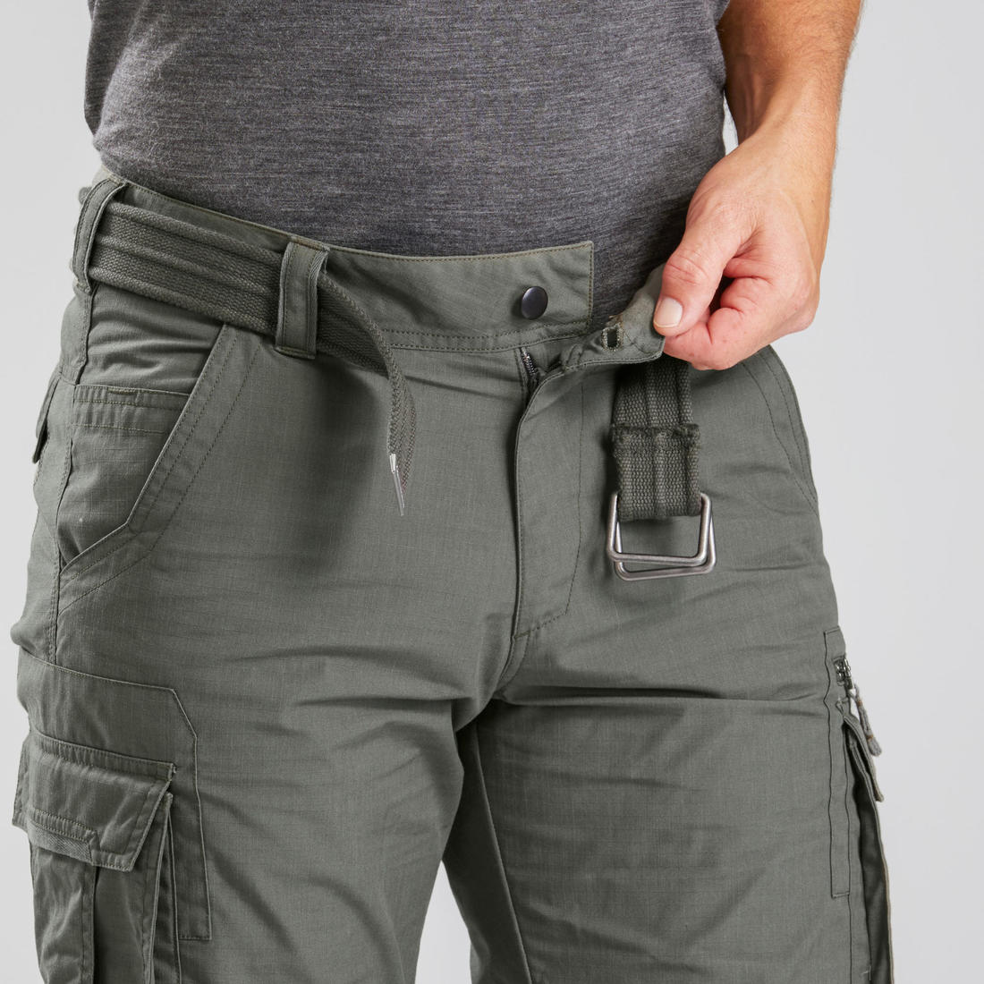 PANTALÓN CARGO 2 EN 1 DE SENDERISMO HOMBRE TRAVEL 500 - Image 10