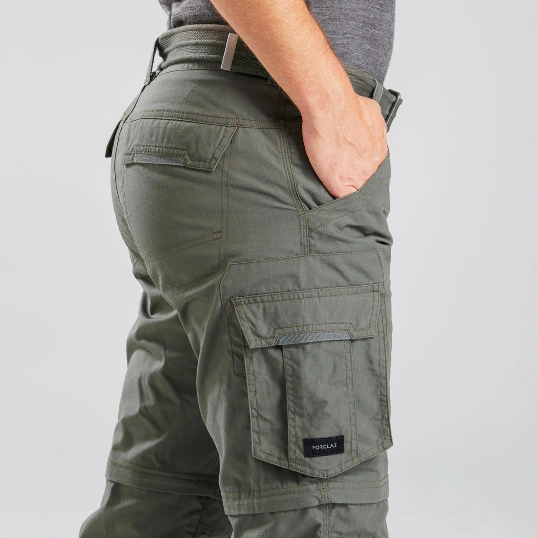 PANTALÓN CARGO 2 EN 1 DE SENDERISMO HOMBRE TRAVEL 500 - Image 11