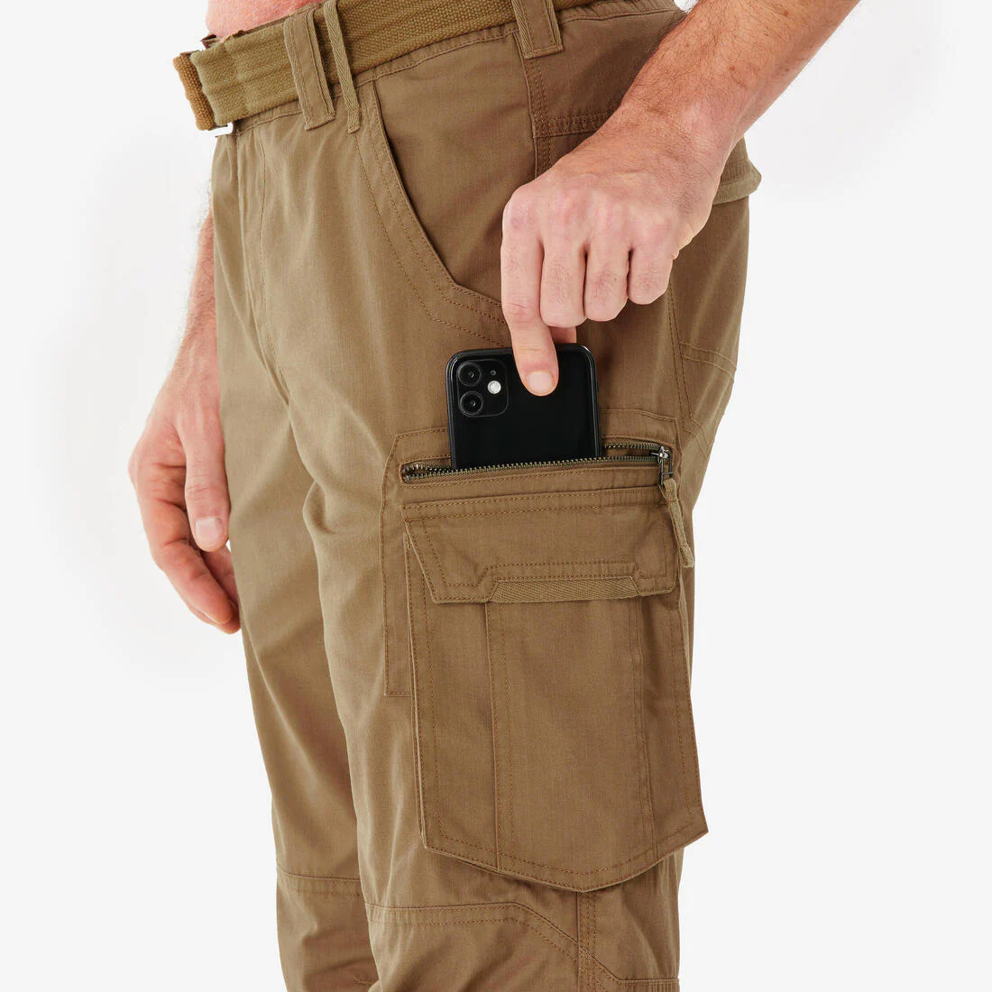 PANTALÓN CARGO DE SENDERISMO VIAJE - TRAVEL 100 HOMBRE - Image 10