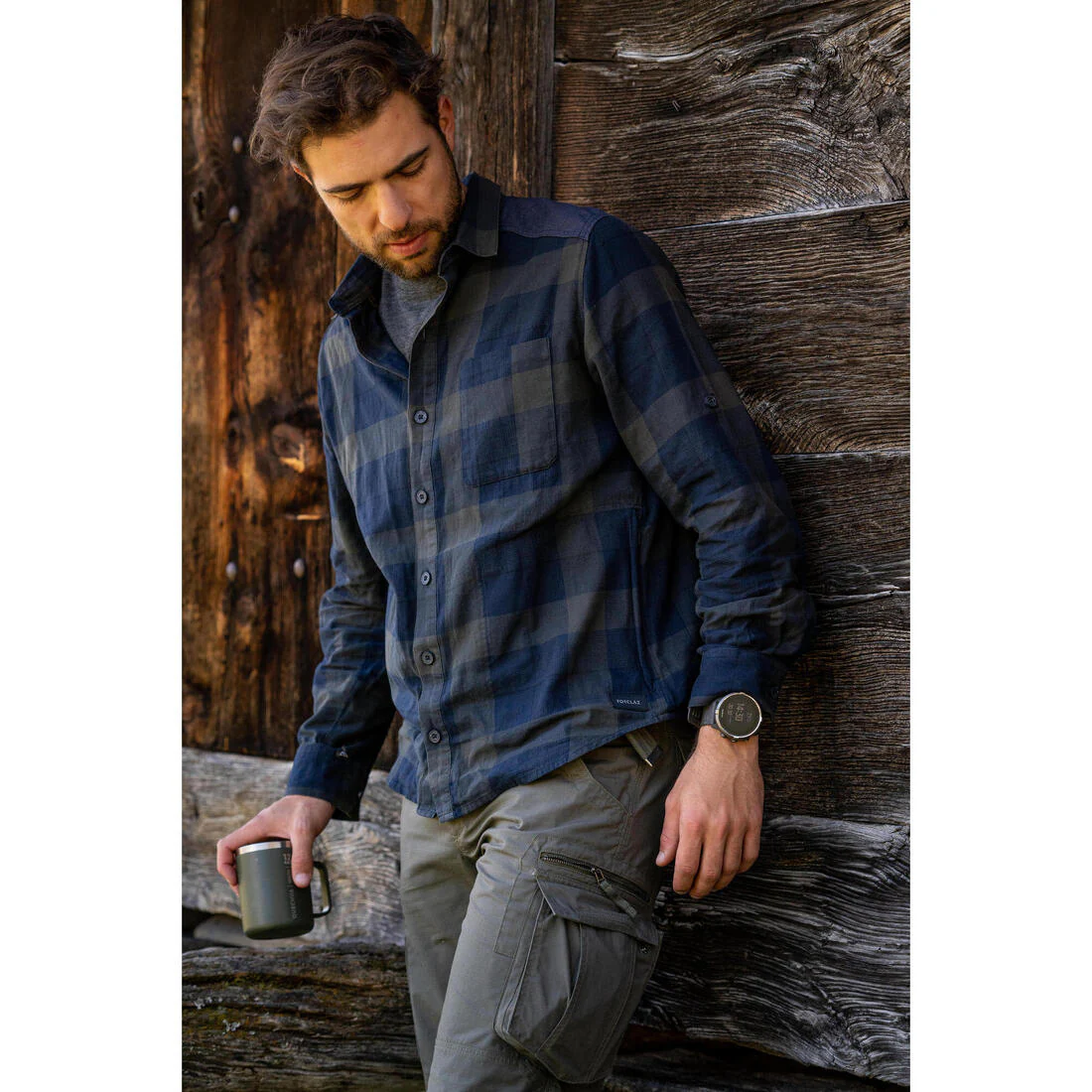 PANTALÓN CARGO DE SENDERISMO VIAJE - TRAVEL 100 HOMBRE - Image 21