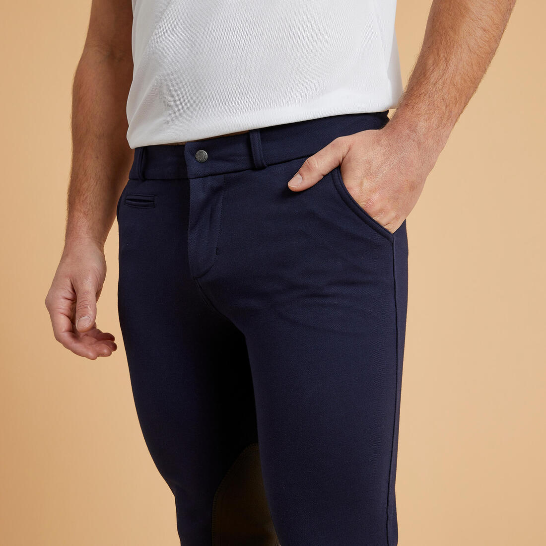 PANTALÓN DE EQUITACIÓN HOMBRE 140 VELCRO - Image 3