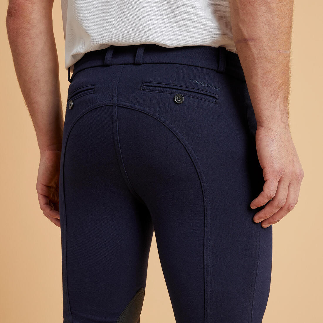 PANTALÓN DE EQUITACIÓN HOMBRE 140 VELCRO - Image 4