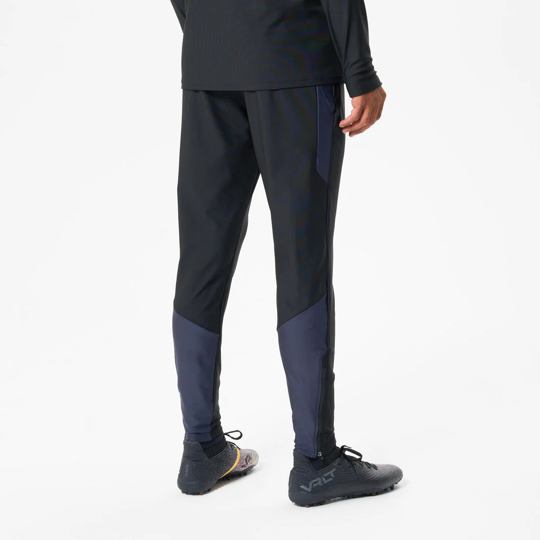 PANTALÓN DE FÚTBOL VIRALTO CLUB GRIS CARBONO Y NEGRO - Image 4