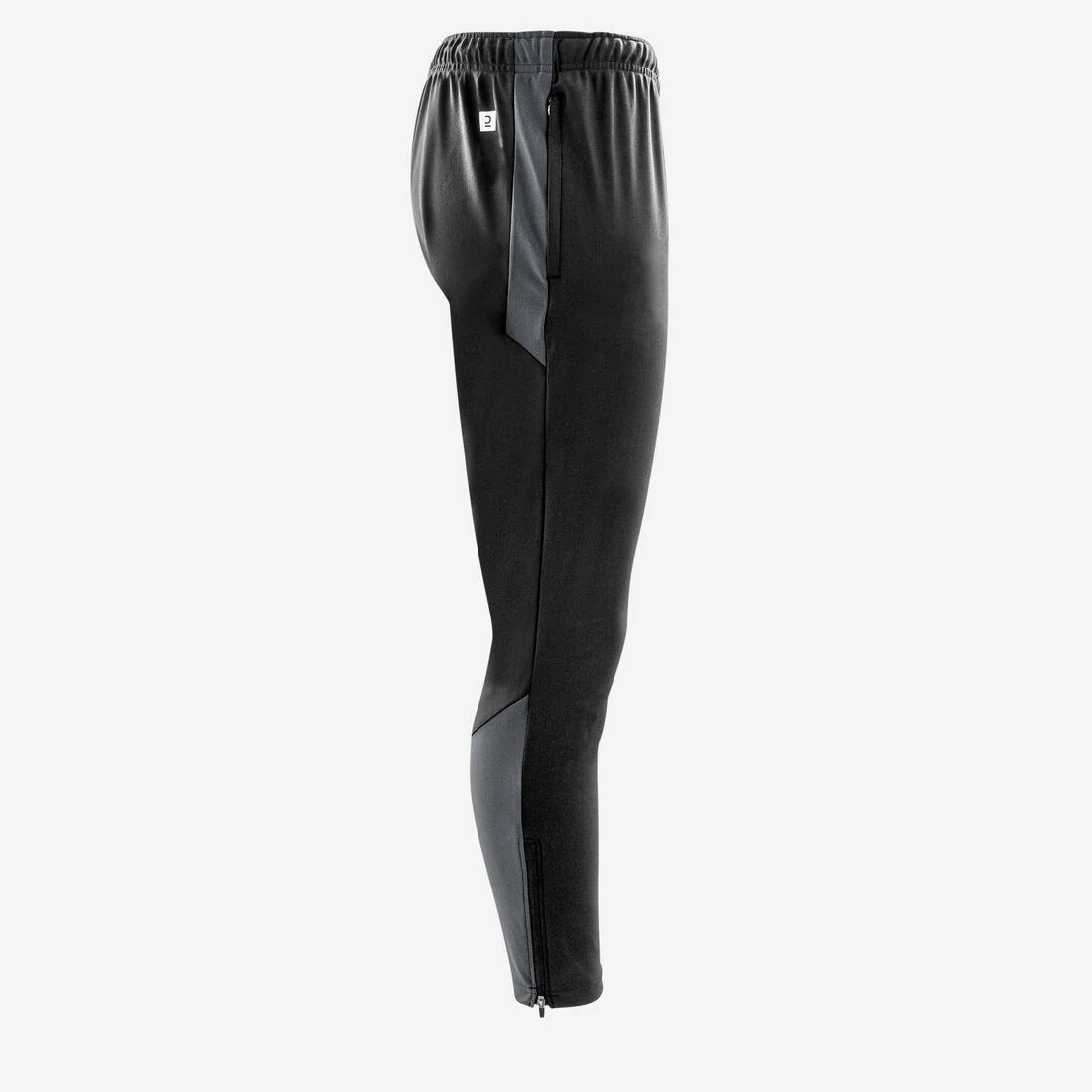 PANTALÓN DE FÚTBOL VIRALTO CLUB GRIS CARBONO Y NEGRO - Image 3