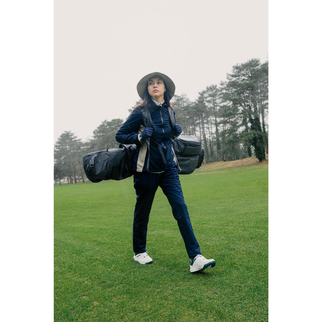 PANTALÓN DE GOLF IMPERMEABLE MUJER RW500 - Image 13