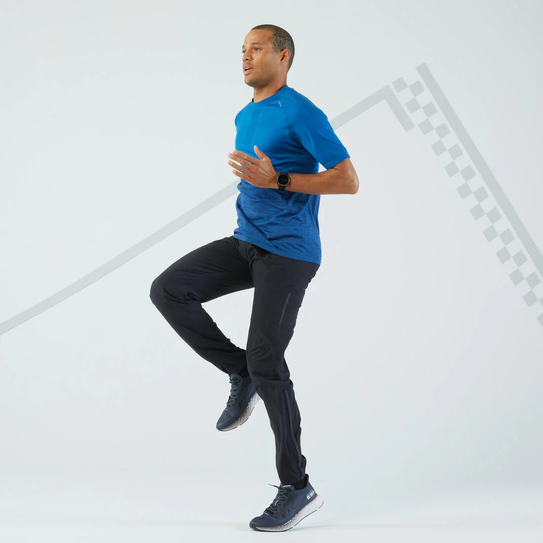 Pantalón de running ligero Hombre - KIPRUN Run 500 Light Negro - Image 10