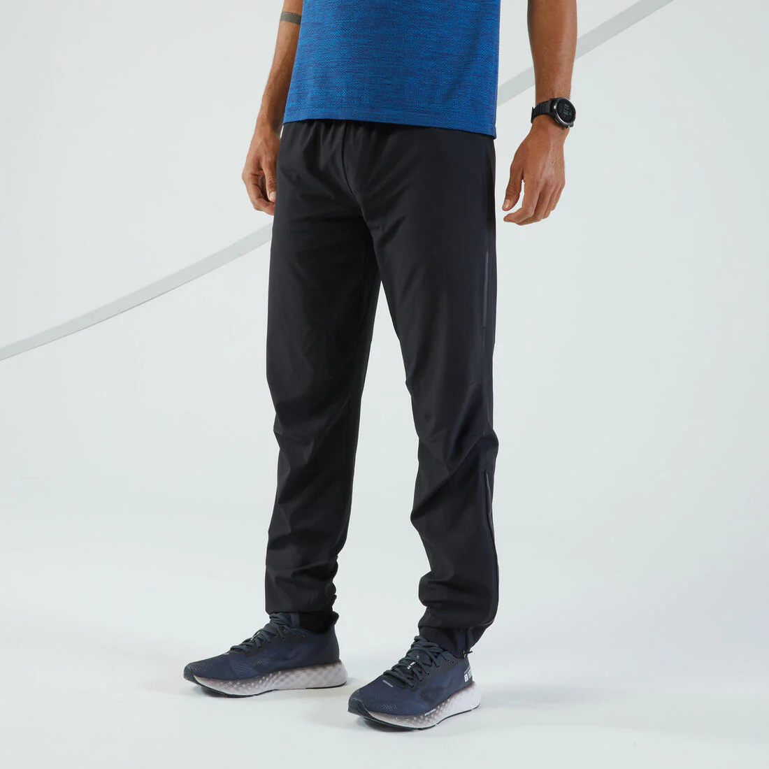 Pantalón de running ligero Hombre - KIPRUN Run 500 Light Negro - Image 3