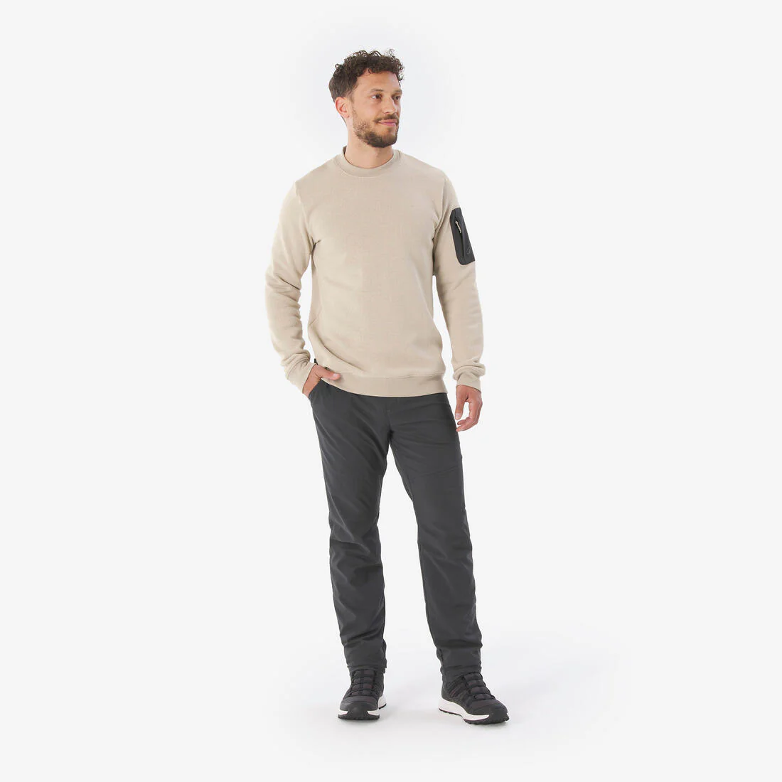 PANTALÓN DE SENDERISMO CÁLIDO HOMBRE NH100 - Image 3