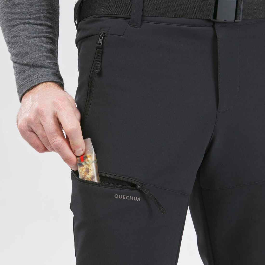 PANTALÓN DE SENDERISMO CÁLIDO HOMBRE SH500 - Image 6