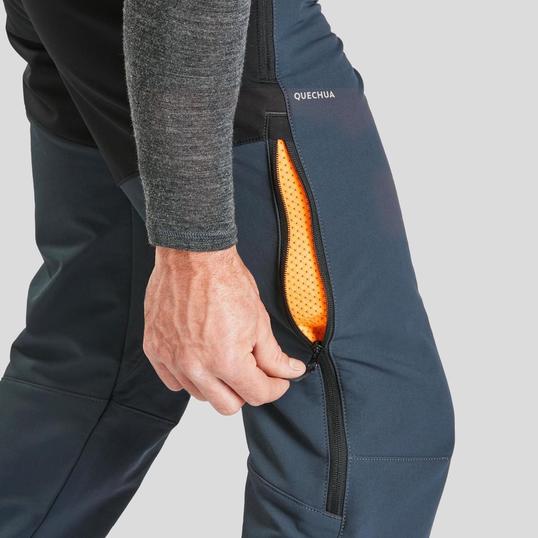 PANTALÓN DE SENDERISMO CÁLIDO Y PERLANTE HOMBRE SH500 - Image 3