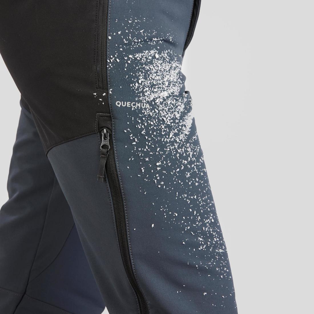 PANTALÓN DE SENDERISMO CÁLIDO Y PERLANTE HOMBRE SH500 - Image 4