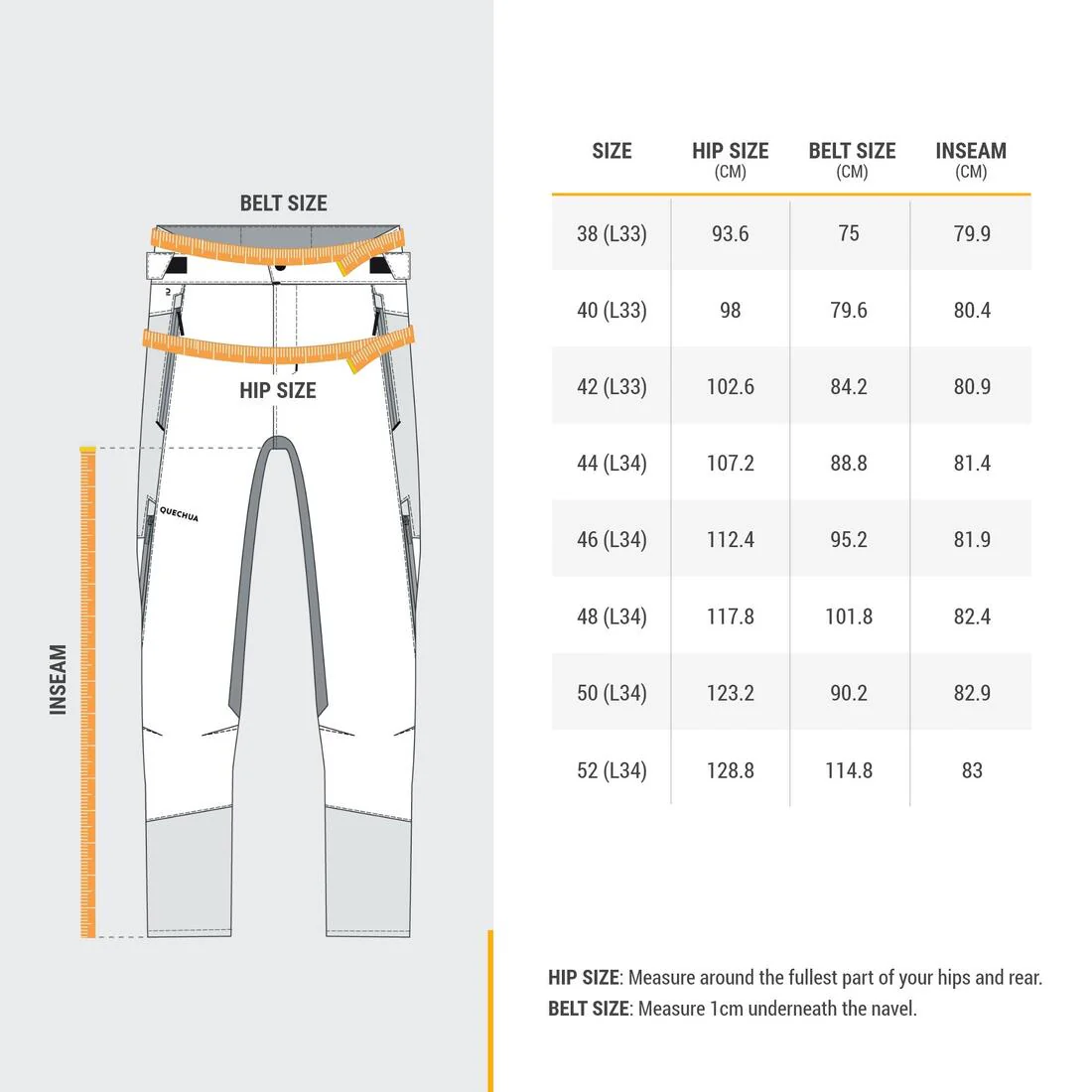 PANTALÓN DE SENDERISMO CÁLIDO Y PERLANTE HOMBRE SH500 - Image 6
