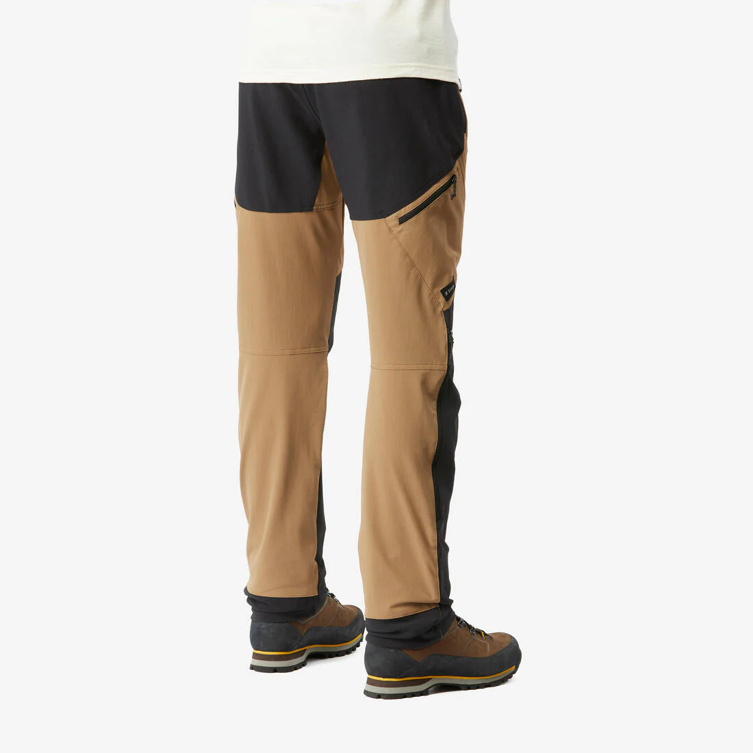 PANTALÓN DE SENDERISMO MONTAÑA PERLANTE Y CORTAVIENTO HOMBRE - MT900 - Image 4