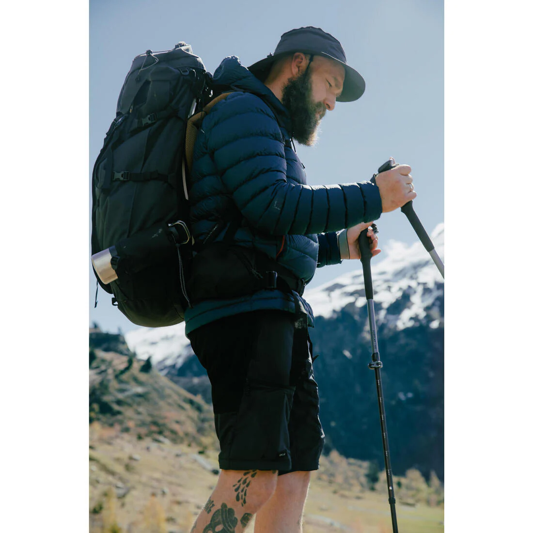 PANTALÓN DE SENDERISMO MONTAÑA RESISTENTE HOMBRE MT500 - Image 9