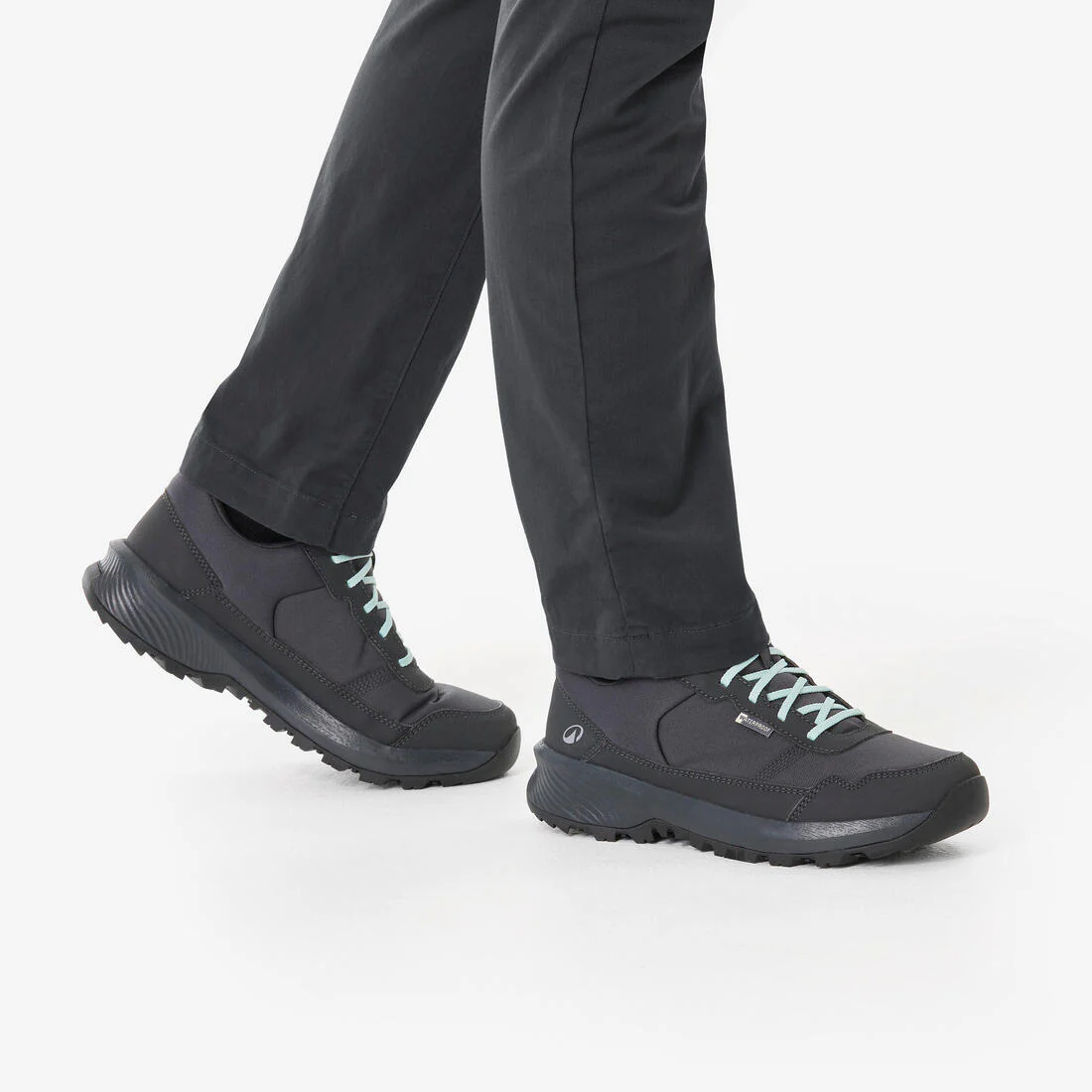 PANTALÓN DE SENDERISMO MUJER NH500 REGULAR GRIS - Image 5