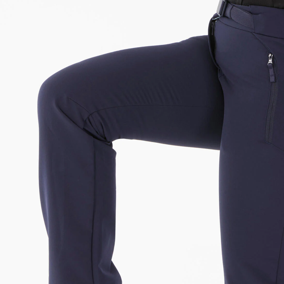 Pantalón de senderismo cálido y perlante mujer SH500 azul - Image 6