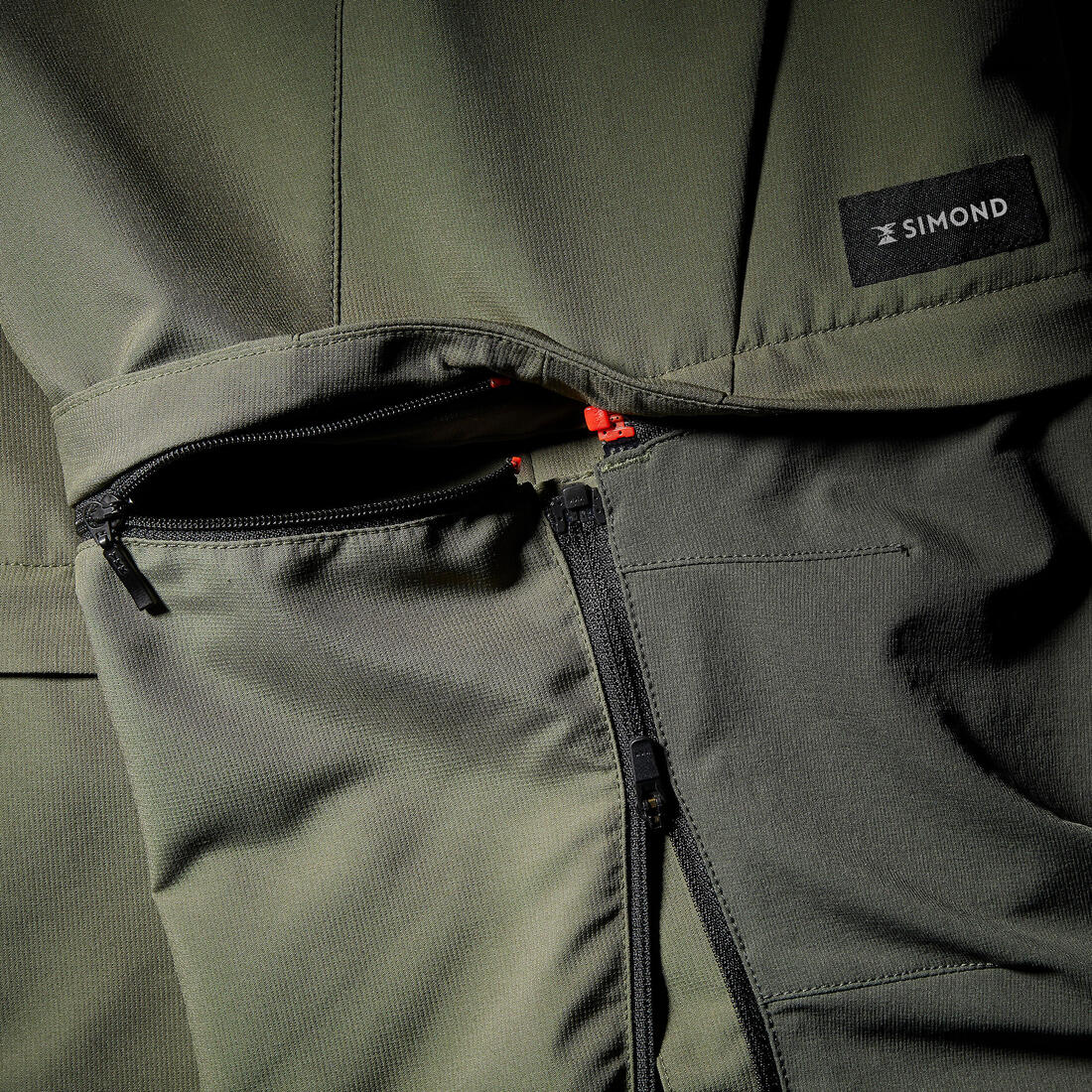 PANTALÓN DE SENDERISMO TRANSFORMABLE  EN 1 RESISTENTE HOMBRE - MT500 - Image 11
