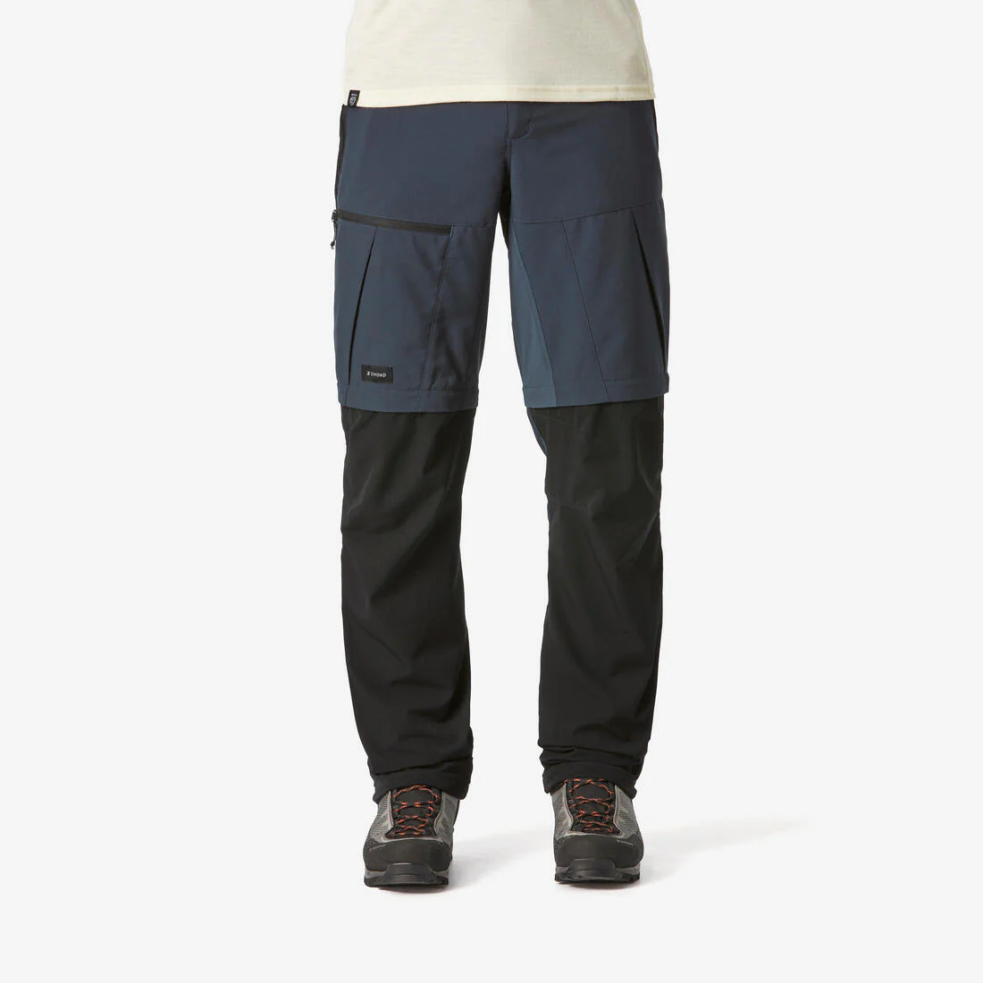 PANTALÓN DE SENDERISMO TRANSFORMABLE  EN 1 RESISTENTE HOMBRE - MT500 - Image 2