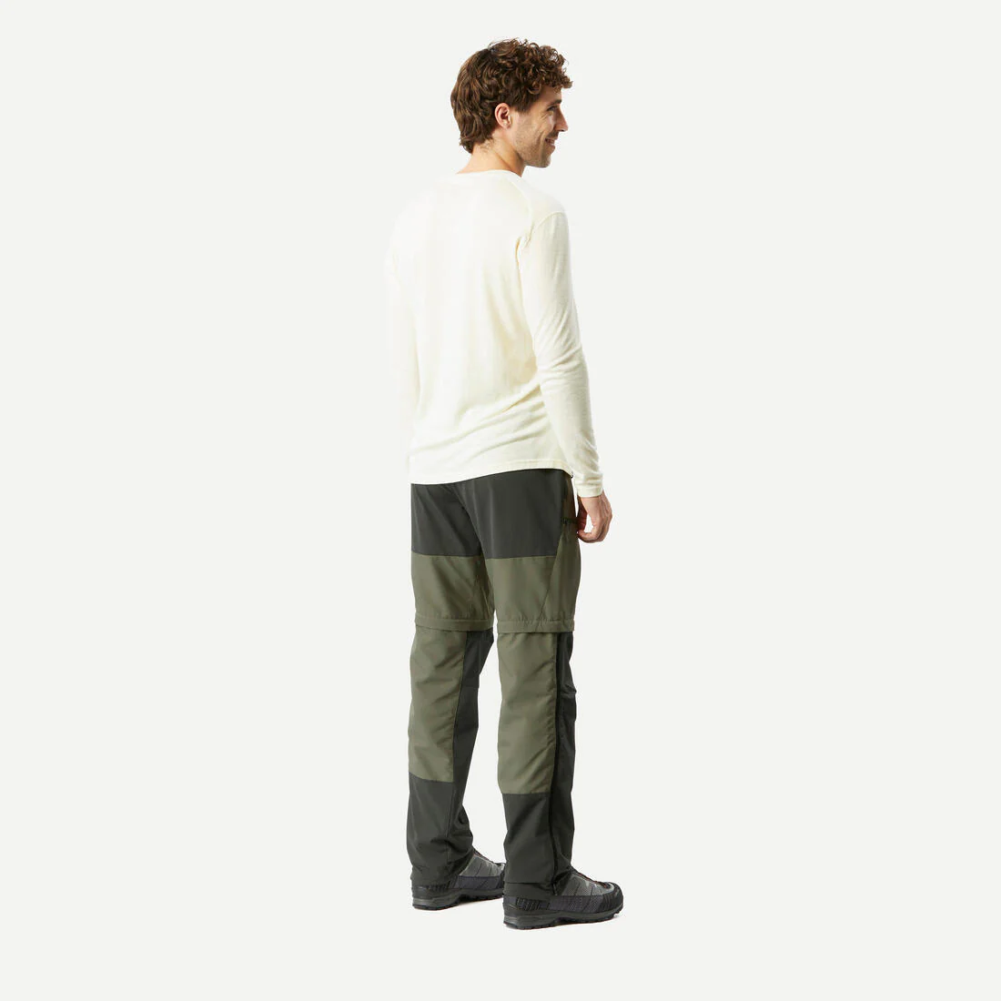 PANTALÓN DE SENDERISMO TRANSFORMABLE  EN 1 RESISTENTE HOMBRE - MT500 - Image 7