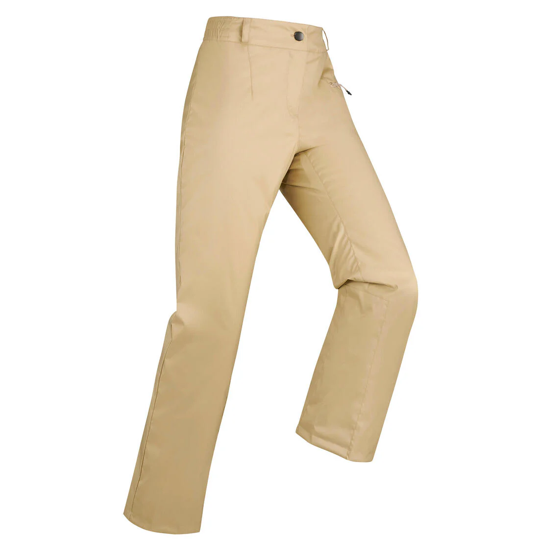 PANTALÓN IMPERMEABLE DE SKI CÁLIDO MUJER 100 BEIGE - Image 2