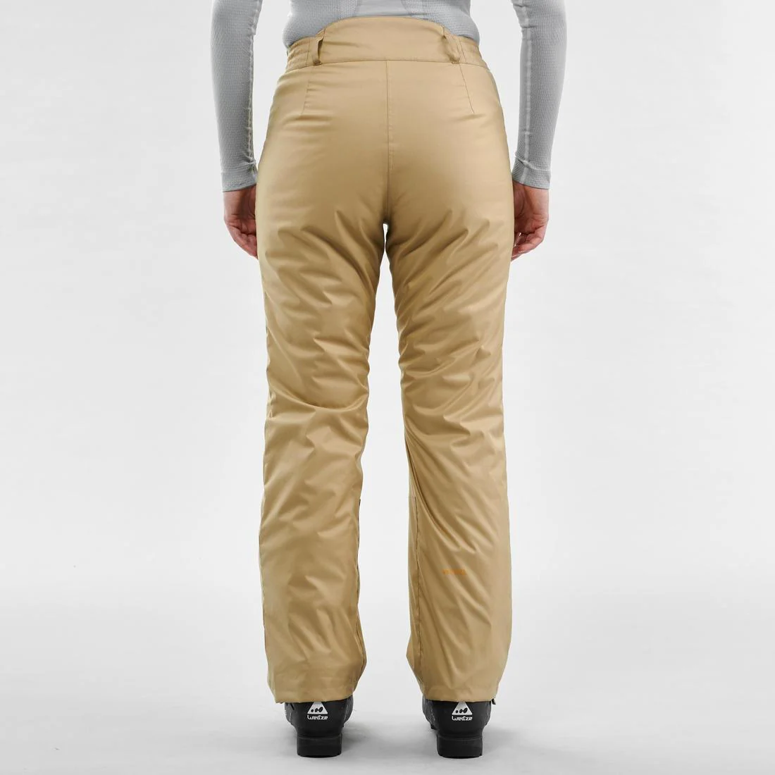 PANTALÓN IMPERMEABLE DE SKI CÁLIDO MUJER 100 BEIGE - Image 5