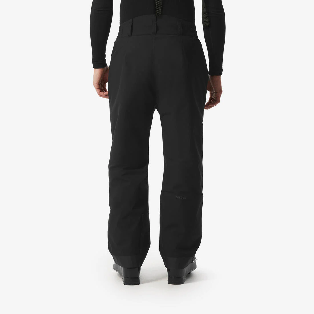 PANTALÓN DE SKI IMPERMEABLE HOMBRE SNB 100 NEGRO - Image 2