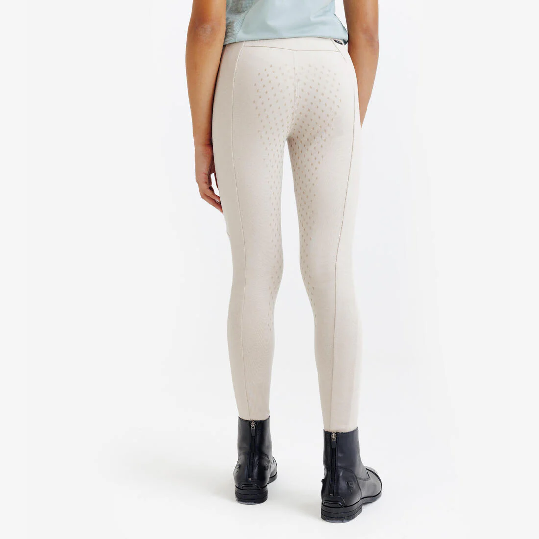 PANTALÓN EQUITACIÓN CLUB NIÑOS BEIGE - Image 5