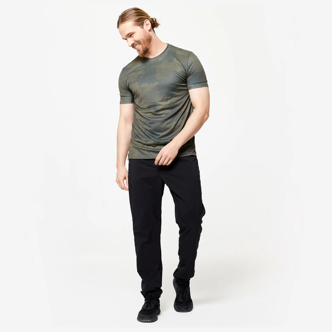 PANTALÓN FITNESS HOMBRE CORTE REGULAR TRANSPIRABLE - Image 5