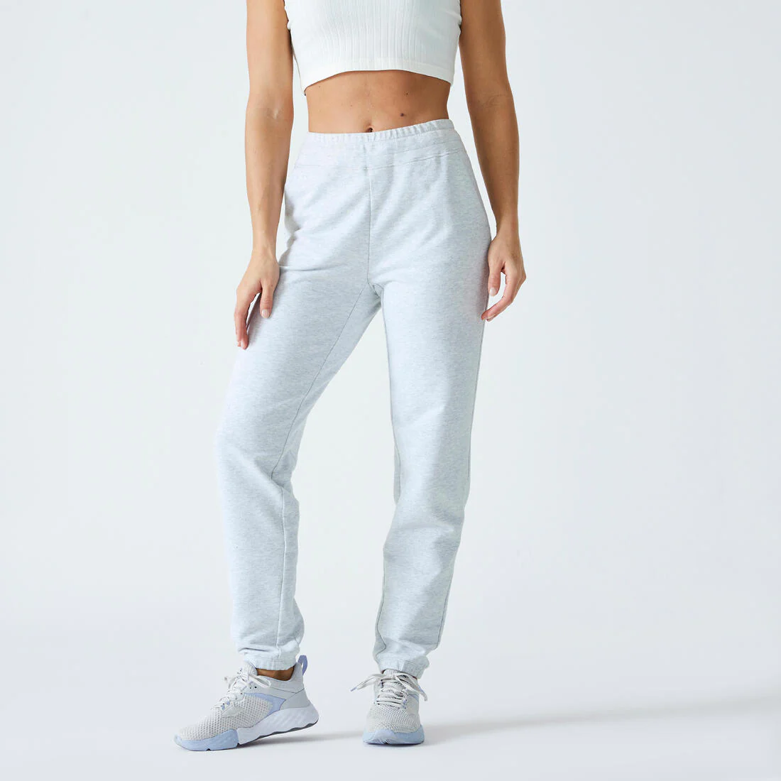 PANTALÓN JOGGER FITNESS 500 MUJER NEGRO SLIM - Image 13