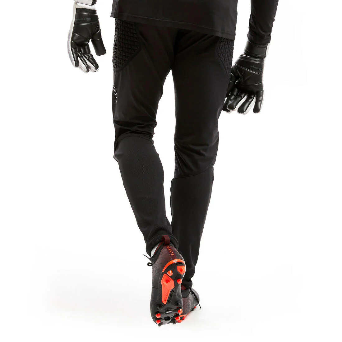 PANTALÓN PARA ARQUERO DE FÚTBOL ADULTOS F500 NEGRO - Image 2