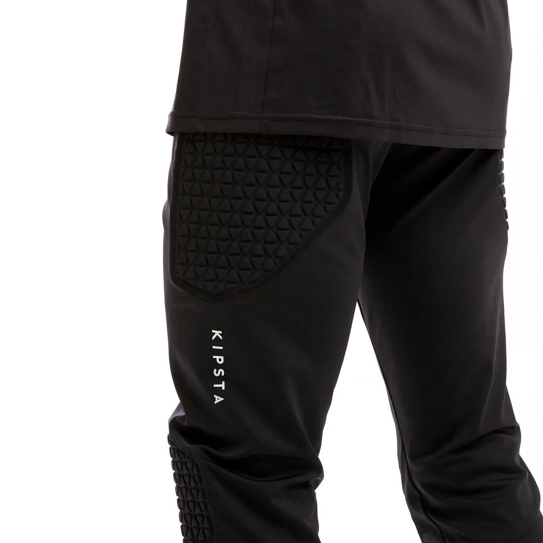 PANTALÓN PARA ARQUERO DE FÚTBOL ADULTOS F500 NEGRO - Image 3