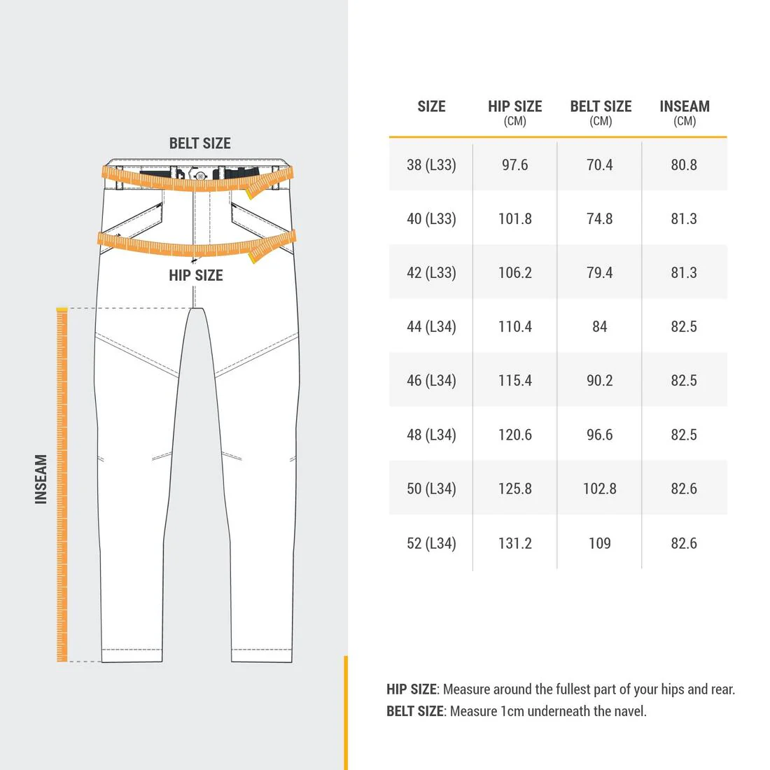 PANTALÓN PERLANTE SENDERISMO HOMBRE SH100 GRIS - Image 4