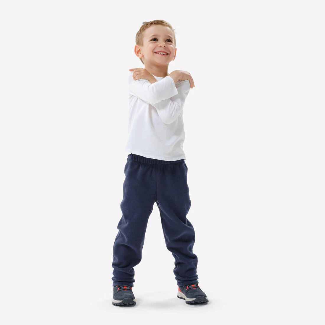 PANTALÓN POLAR SENDERISMO NIÑOS MH100 - Image 2