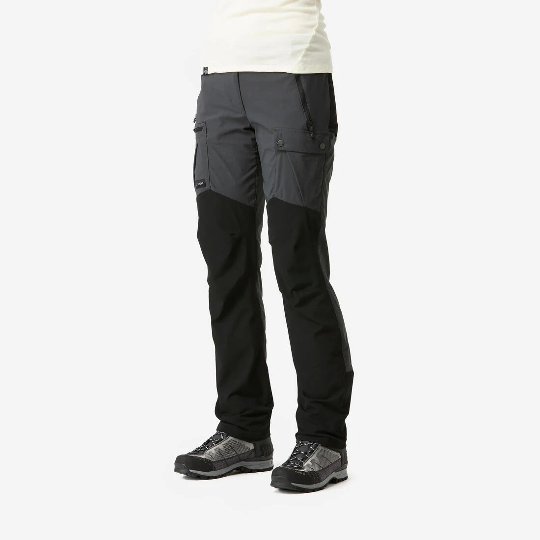 PANTALÓN RESISTENTE DE TREKKING EN MONTAÑA MUJER MT500 - Image 3