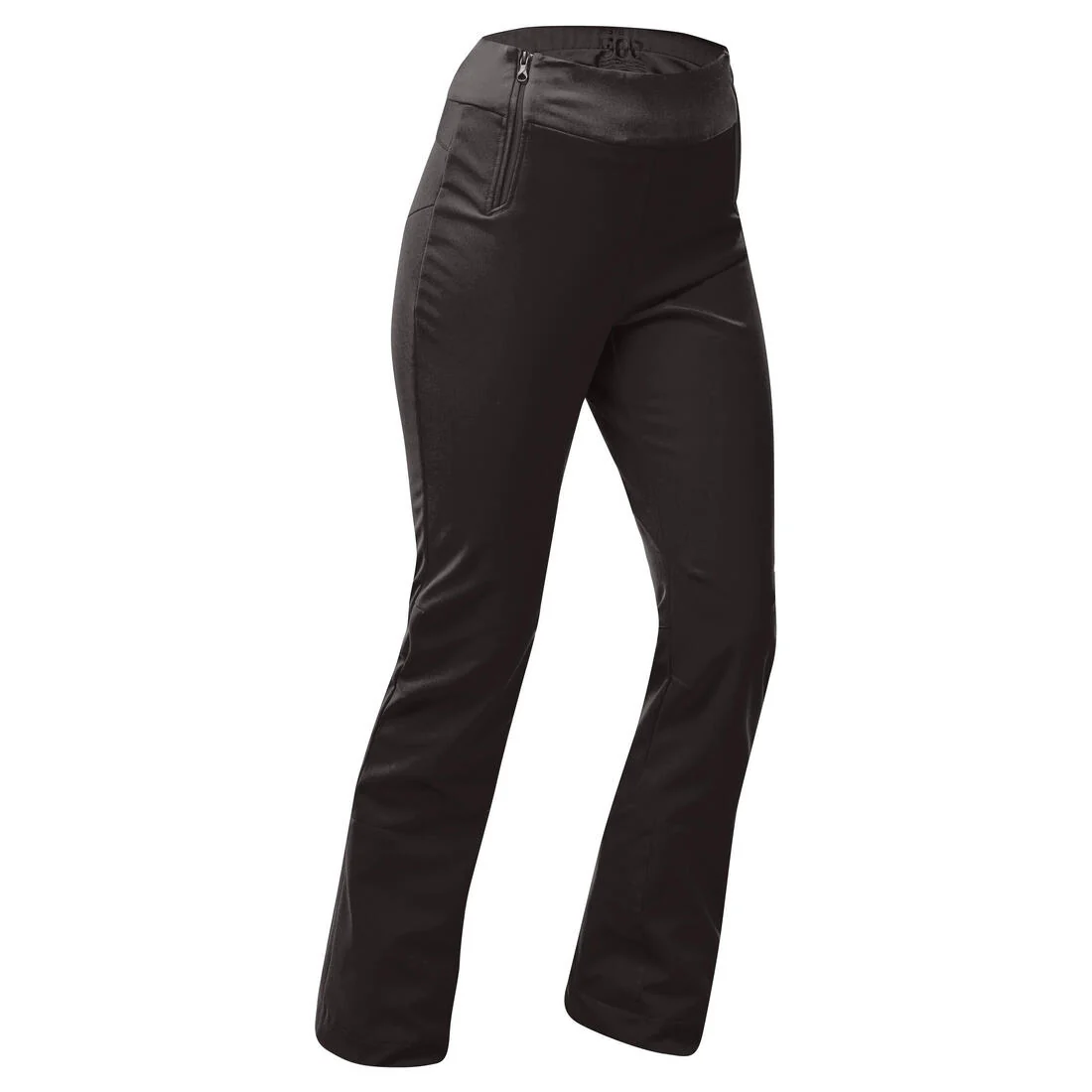 PANTALÓN IMPERMEABLE SKI MUJER 500 NEGRO - Image 2