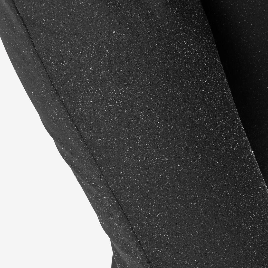 PANTALÓN IMPERMEABLE SKI MUJER 500 NEGRO - Image 9