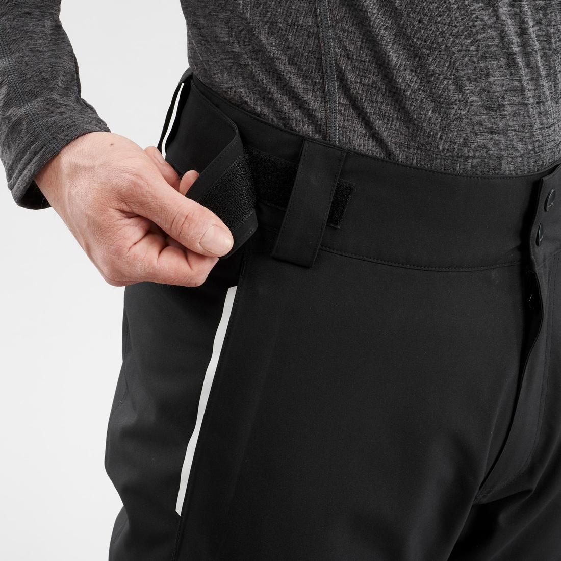 PANTALÓN IMPERMEABLE DE SKI Y SNOWBOARD HOMBRE 500 - NEGRO - Image 7