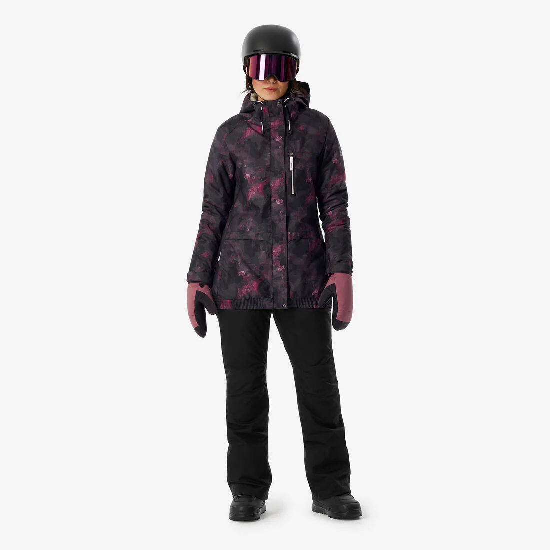 PANTALÓN IMPERMEABLE SKI MUJER SNB 500 - Image 3