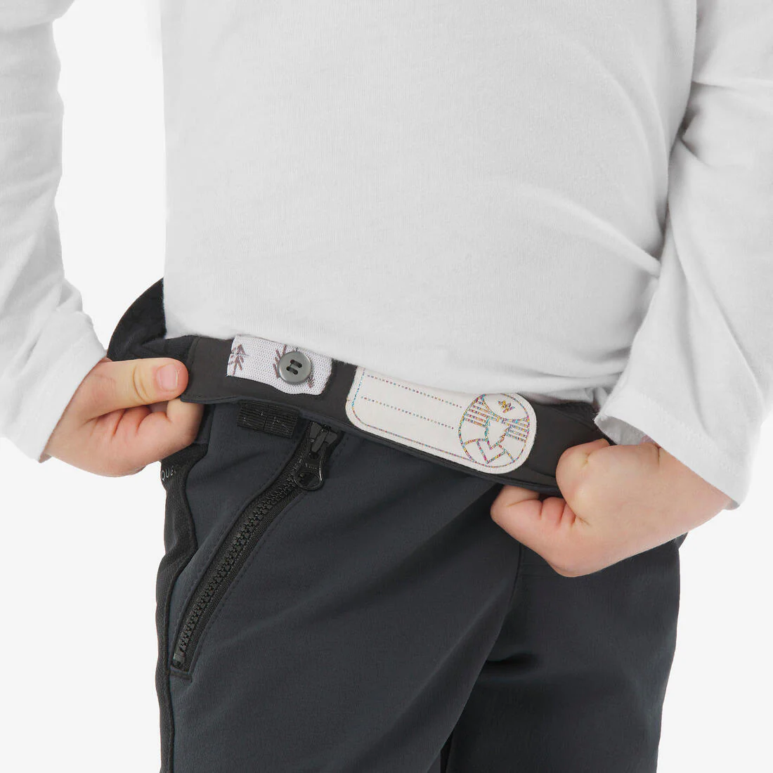 PANTALÓN SOFTSHELL DE SENDERISMO NIÑOS MH900 - Image 6
