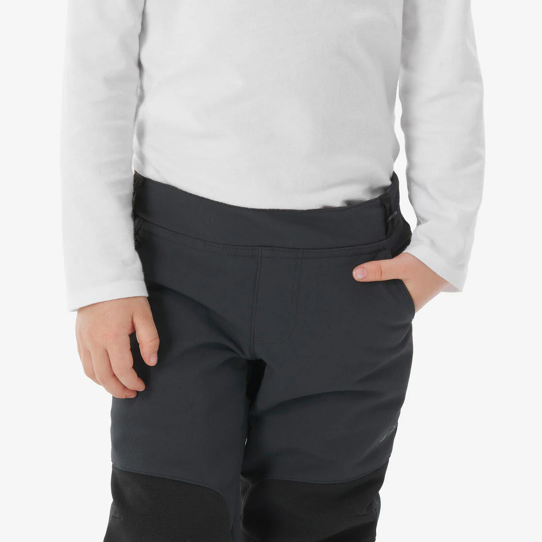 PANTALÓN SOFTSHELL DE SENDERISMO NIÑOS MH900 - Image 8
