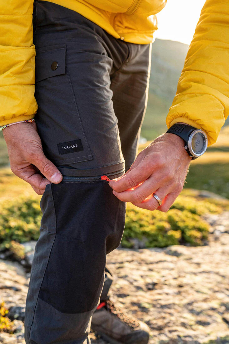 PANTALÓN TRANFORMABLE 2 EN 1 Y RESISTENTE SENDERISMO MONTAÑA - MT100 HOMBRE - Image 11