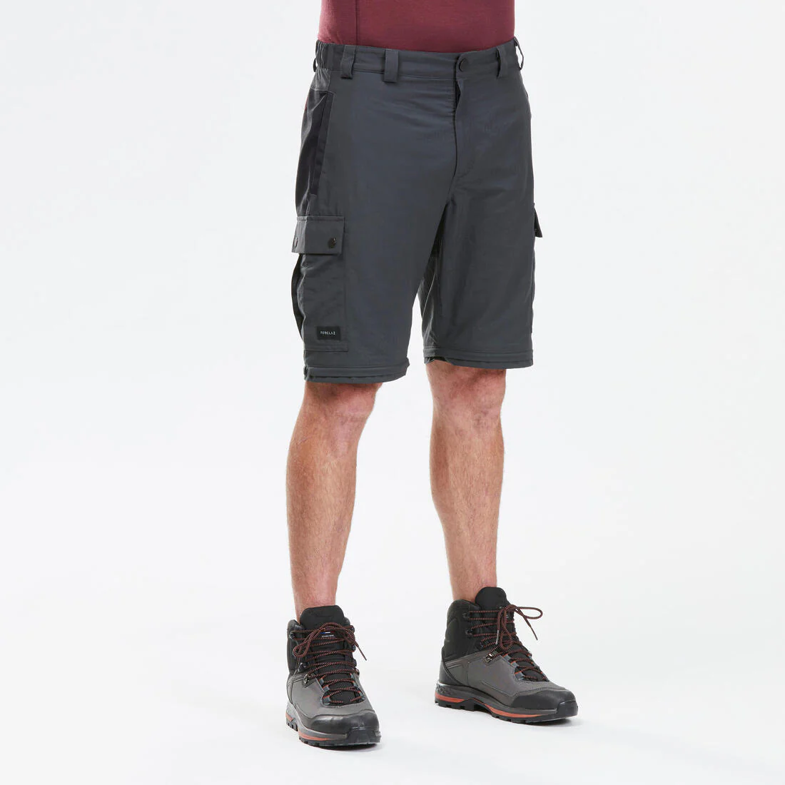 PANTALÓN TRANFORMABLE 2 EN 1 Y RESISTENTE SENDERISMO MONTAÑA - MT100 HOMBRE - Image 3